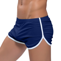 3 PCs mens cotton underwear boxer loose Aro pants summer thin youth breathable pajama pants casual sports slit