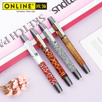 ONLINE European collar imported German pen Campus color suit pen student dedicated adult men and women children to practice writing Primary School students third grade pen gift 520 pen gift