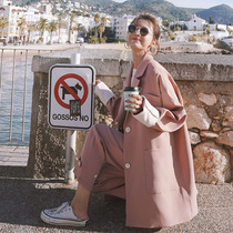 Liplayful Internet Red Little Scents Pink Suit Suit Woman Korean version Inron Spring and Autumn Fashion Casual Western Suit Blouse