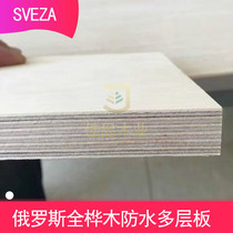 E0 class 15mm imported full birch multilayer plywood splint solid wood speaker waterproof marine vessel model board