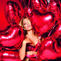 Aluminum balloon decoration heart-shaped wedding ceremony aluminum foil letter balloon wedding room decoration birthday party mall decoration