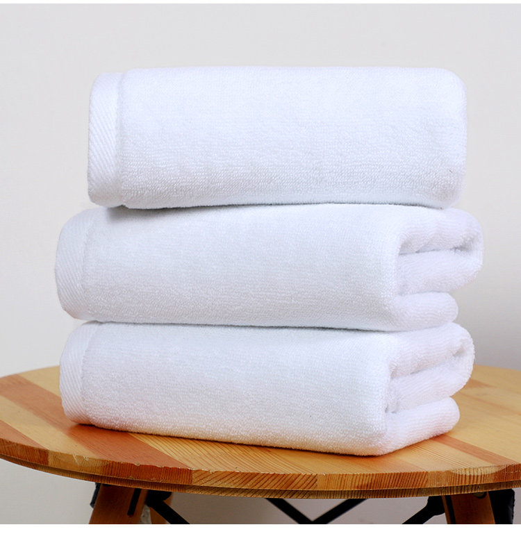 厂家直销五星级酒店宾馆白色毛巾美容院包头巾会所民宿加厚吸水