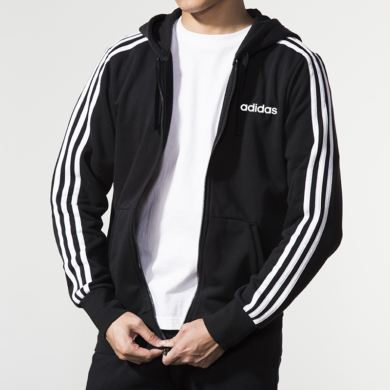 adidas winter hooded jacket