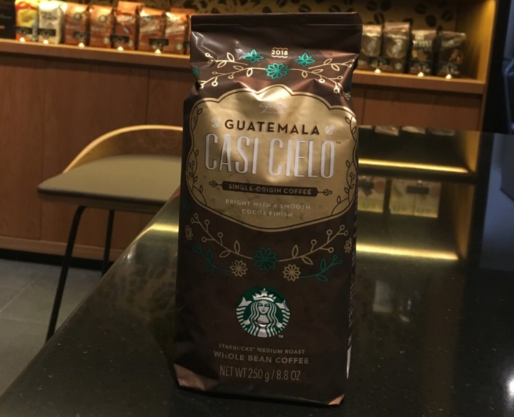 包邮星巴克starbucks危地马拉卡西塞罗咖啡豆可磨粉250g季节款