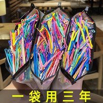 Sengas Summer Womens word clip adorable colored edge clip Elegant Hair Clip Liu Haifa card minimalist Japan Clips Head Accessories