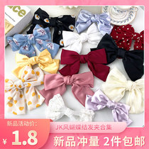 Net red large butterfly knot hair clip headgear Rear Brain Spoon Hairpin Red Haired Red Hair Accessories New Top Clip 2021 Clip