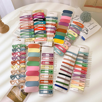 Net Red Hair Clip South Korea Insides Clip Summer Girl Liu Hai Crushed Hair in a Bb clip Hairpin Hairpin Clip Clip Head Accessories Brief