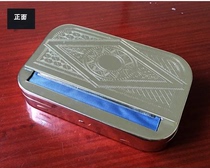 Extended version box-type cigarette maker household entry-level 110mm bucket semi-automatic cigarette maker extended cigarette machine