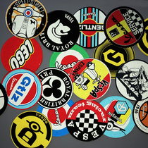Suitable for Vespa Ra iron shell Sheep Spring Sprint GTS stereo body modification reflective soft magnet applique