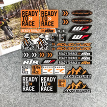 Reflective sticker KTM motorcycle modification DUKE DUKE RC200 390 690 body ADV helmet decal