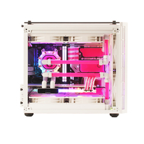 Pirate Ship 280X Case ITX 5900XT Graphics Card Split Hard Tube Scheme Custom Waterway Plate Water Cooling Suit