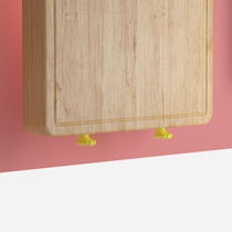 Cutting board non-slip water insulation pad to prevent moldy vegetable board storage rack frame cutting board storage rack