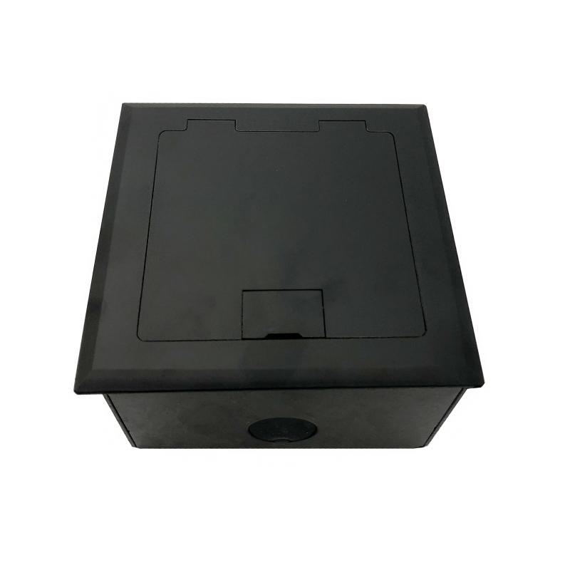 Black floor inserts 86 ground inserts stainless steel black sublight cover black iron bottom case with built-in multimedia panel-Taobao