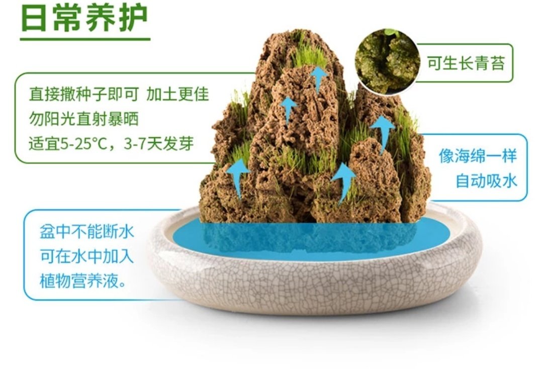 上水石鱼缸造景吸水石原石天然石头摆件客厅观赏时来运转钟乳石