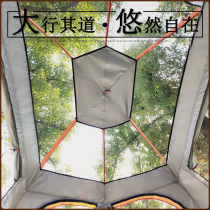 Add height oversize 5-8 Man fully automatic large tent Double 4-6 people Thickened Outdoor Rain Protection Camping Anti-Rain Camping