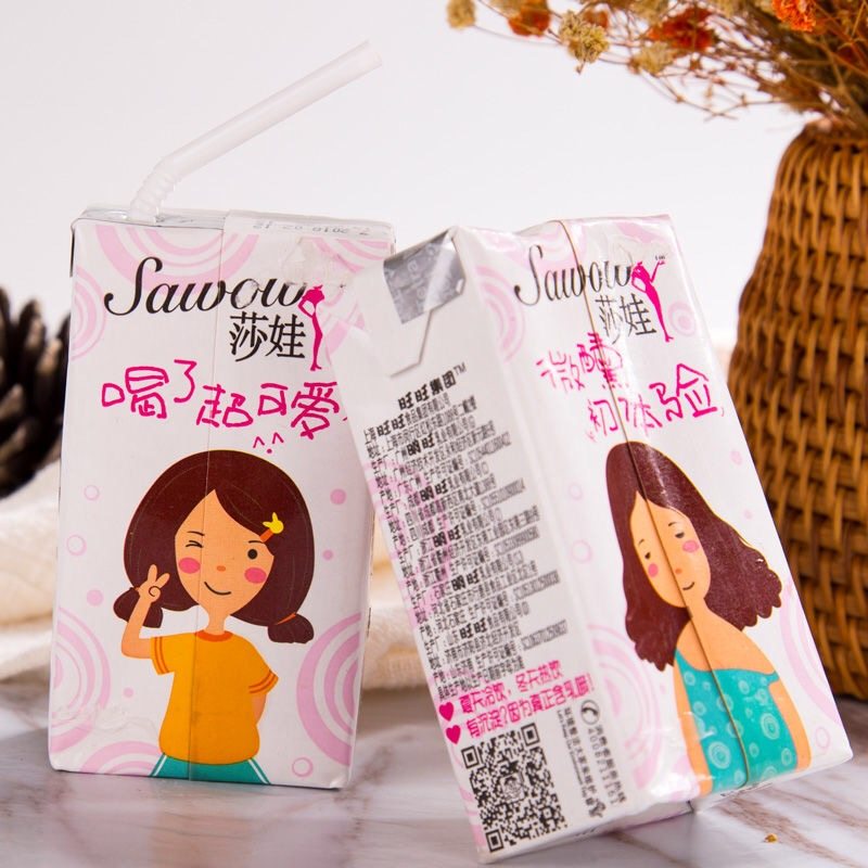 天猫【旺旺】莎娃微醺鸡尾酒125ml*4盒