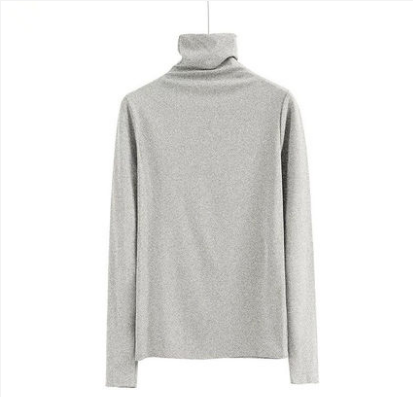 images 13:In early autumn, the black underpacked female long-sleeved t-shirt half-high-collar man in his body images 13:In early autumn, the black underpacked female long-sleeved t-shirt half-high-collar man in his body