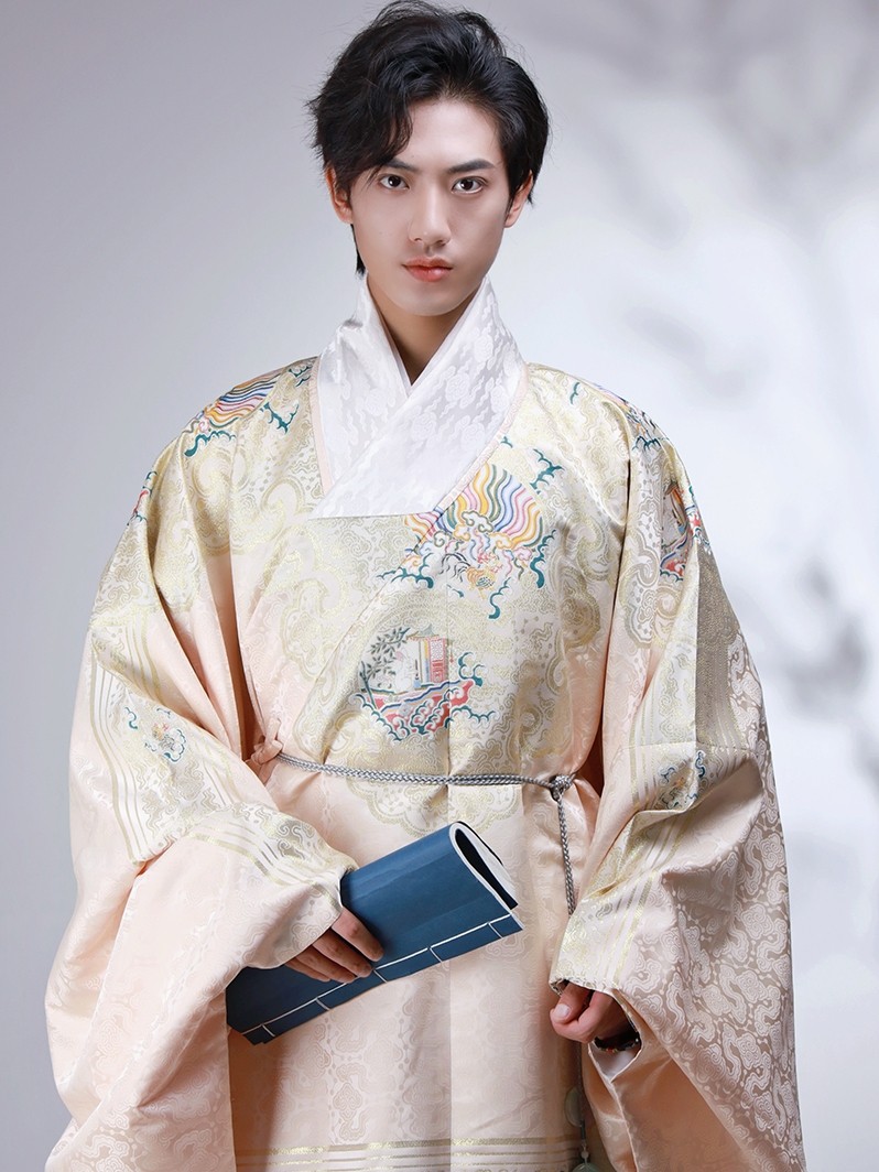 汉客丝路 汉服通袖袍-ifashion精选