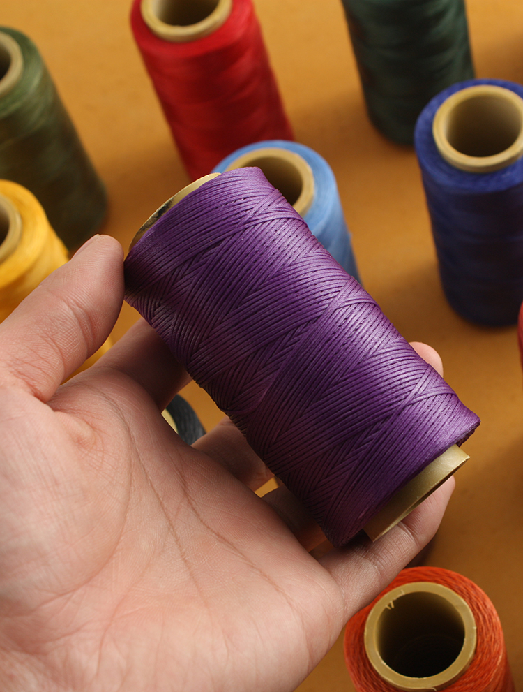 【线】150d皮革手缝线蜡线 手工diy皮革线涤纶线