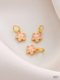 강한 색상 보호 18K 번트 블루 블루비아 딸기 나비 로터스 꽃 작은 코끼리 펜던트 DIY 브레이슬릿 목걸이 펜던트 액세서리 강한 색상 보호 18K 번트 블루 블루비아 딸기 나비 로터스 꽃 작은 코끼리 펜던트 DIY 브레이슬릿 목걸이 펜던트 액세서리