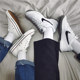 Korean version of the original sock socks, hose tide men and women cotton sweat-absorbent black and white solid stocks school wind INS wild Korean version of the original sock socks, hose tide men and women cotton sweat-absorbent black and white solid stocks school wind INS wild