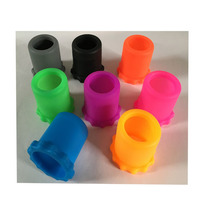 Wireless microphone protective cover tail sleeve four-corner cover anti-slip ring anti-vibration cover KTV microphone cover