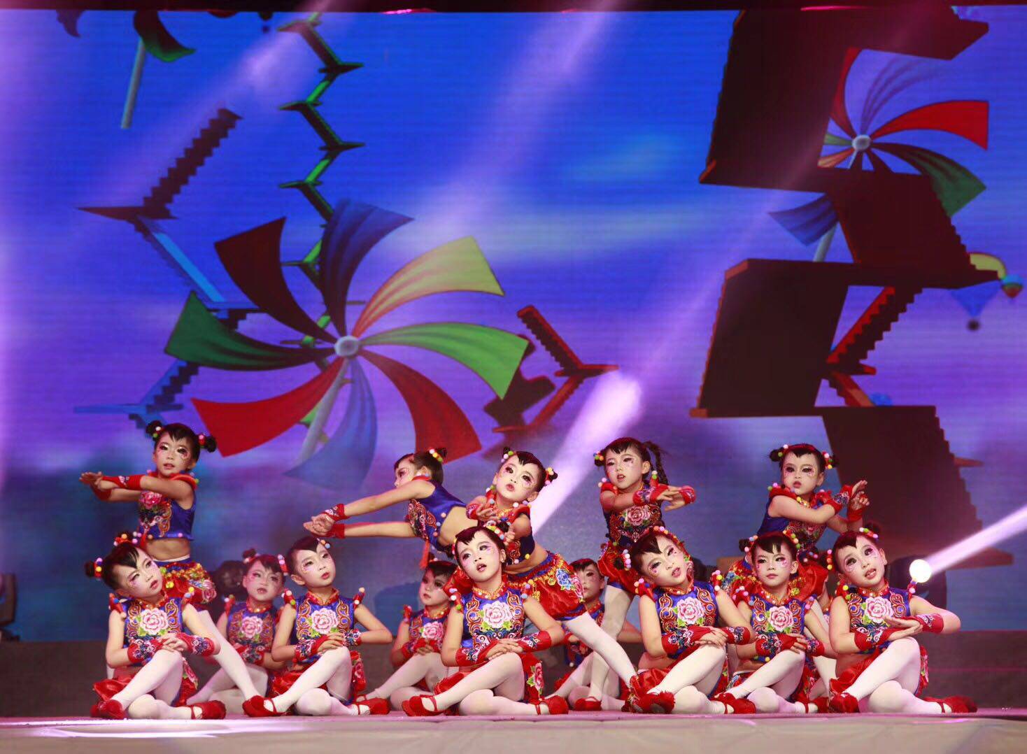 定制 第九届小荷风采中国梦娃儿童舞蹈演出服我的梦娃六一公主裙表演