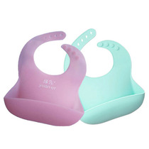 Baby waterproof bib baby eating bib three-dimensional waterproof supplementary food feeding bag silicone super soft spit bib