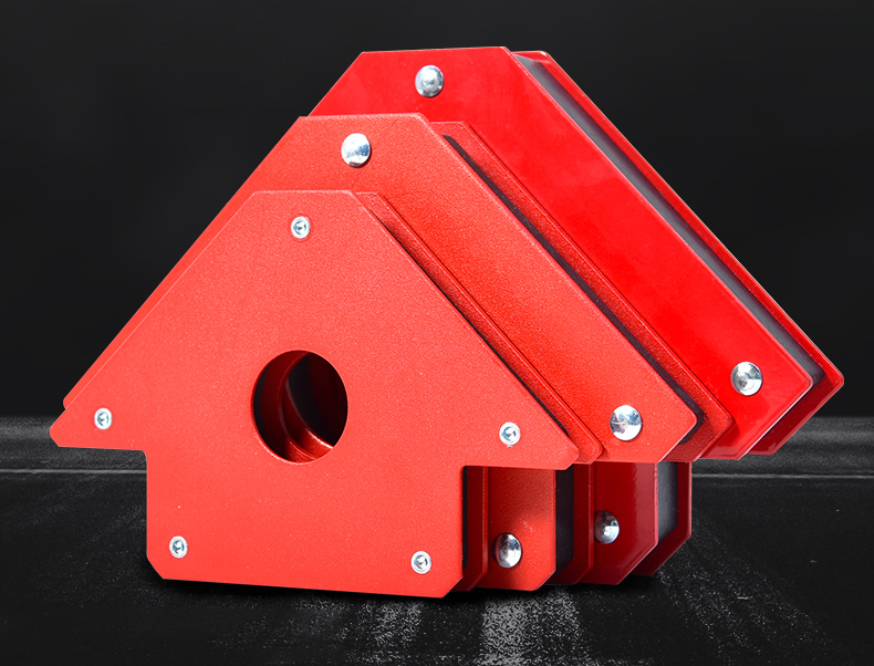 焊工电焊焊接定位器强力吸铁辅助直角磁铁角度固定器工具