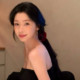 Yi Mengling의 같은 스타일의 숲 꽃 클립 슈퍼 큰 바나나 클립 인어 스타일 한 캐릭터 클립 헤드 수평 클립 여성의 클립 Yi Mengling의 같은 스타일의 숲 꽃 클립 슈퍼 큰 바나나 클립 인어 스타일 한 캐릭터 클립 헤드 수평 클립 여성의 클립