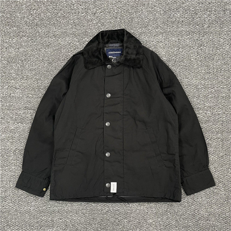国仓】DESCENDANT GAME SOUTIEN COLLAR COAT 夹克19SS