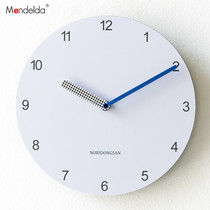 mandelda modern simple fashion wall clock Nordic living room home creative clock mute bedroom European clock