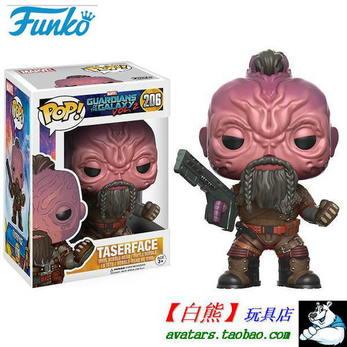 funko pop 漫威 marvel 银河护卫队2 电枪脸 泰瑟