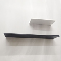 Living room wall book shelf Wrought iron partition shelf Creative wall wall partition wall hanging word shelf bookshelf