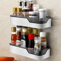Kitchen Supplies Seasonings Shelving Shelving SLOTH CORNER WALL-MOUNTED FREE-TO-PUNCH CONTAINING SHELF TOILET DRAIN SHELF