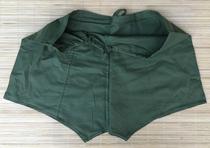 There are feelings and connotations in the 90 s stock cotton trousers classic grass green cotton cloth pull rope underwear