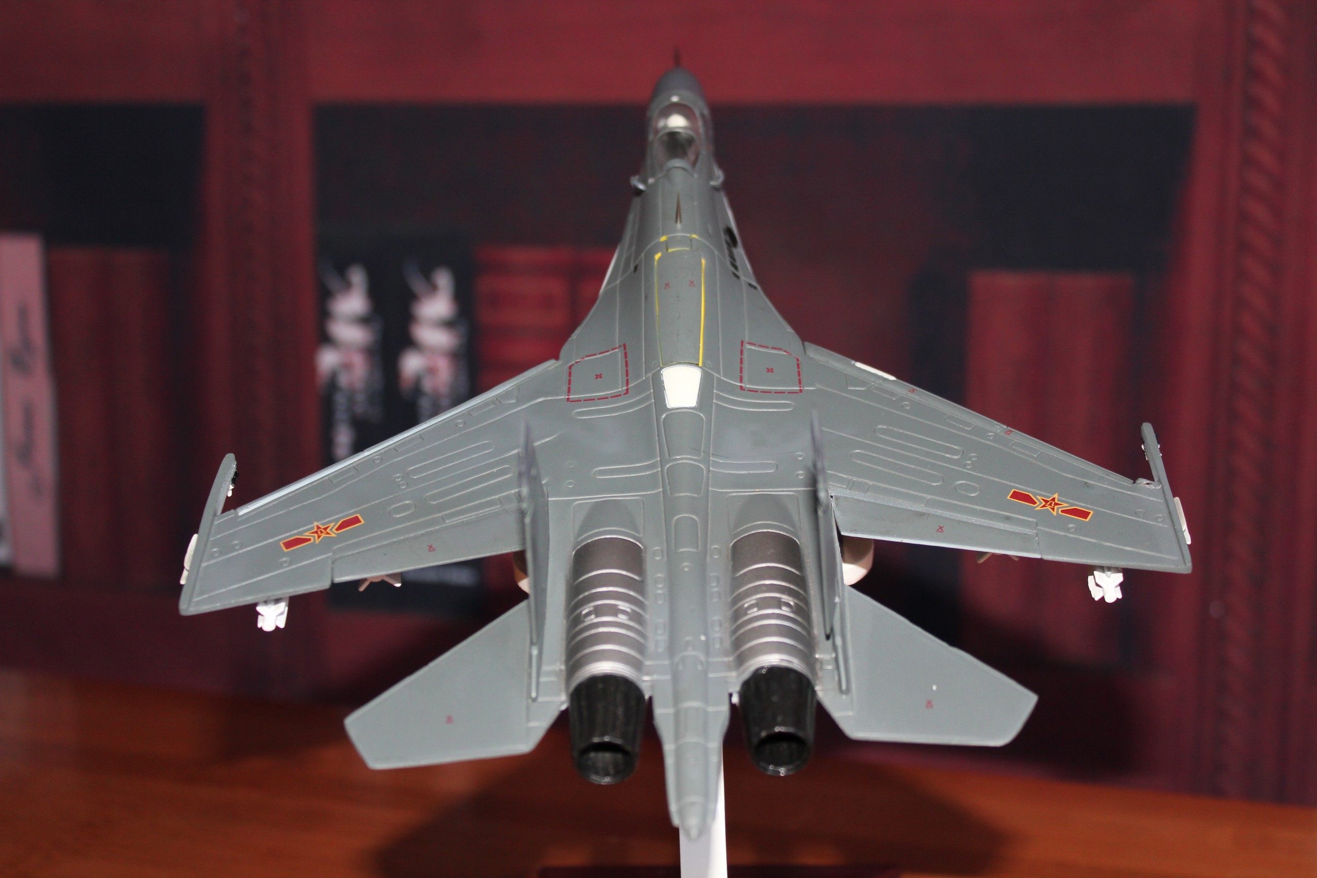 1:72 歼11 国产歼11b飞机模型 合金模型收藏摆件