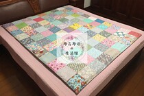 Finished parquet of hundreds of quilts Nafu pure cotton traditional old-style full cotton thick winter quilted by fields Broken Flowers Single Double Deguts