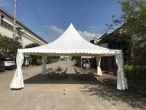 Customized European-style spire tent exhibition tent car show parking canopy outdoor wedding tent ceiling