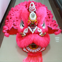 Rose Red Lion wool South lion lion dance props South lion lion dance Dragon Dance props five thousand year dragon lantern folk craft
