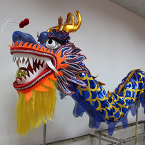 Blue Golden Dragon Dragon Lantern Dragon Dance Dragon Dance Lion Dance Props Five Thousand Dragon Lantern Sichuan Dragon Lantern Hubei Dragon Lantern