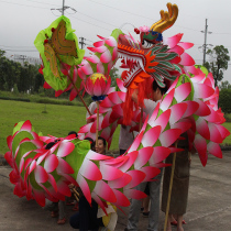 Lotus Dragon five thousand years Dragon Lantern Dragon Dance props dragon lantern lion dance dragon lantern lotus leaf dragon grass dragon Lotus Dragon Lotus Dragon