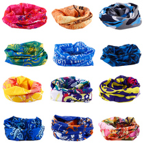 Outdoor travel ever-changing riding turban scarf scarf color seamless magic headscarf wind sand cover wrist guard