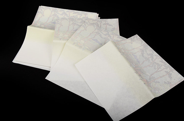 日本美浓和纸 富岳怀纸 20枚 葛饰北斋 浮世绘 和风便笺 茶道用具