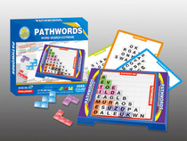 Junior square word search spelling Junior version Square parent-child interactive game Childrens educational toy