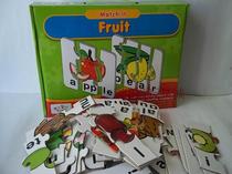 Spell words Fruit English puzzle Paper educational toys 24 categories 84 matching image building blocks
