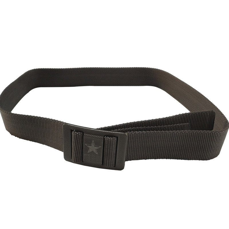 17式尼龙编织内腰带户外装备07腰带军迷帆布腰带男女 军绿浅