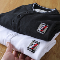 Hong Kong Order Pure Cotton Pro-Skin Breathable Body Sensation Summer Mens Fashion Trends Youthfulness Short Sleeve Polo Shirt Tide