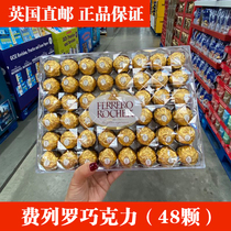 UK Direct Mail Ferrero Hazelnut Wafer Sandwich Chocolate Snacks 48