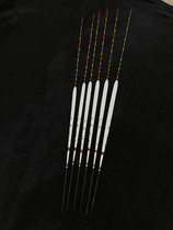 Taiwan crown You Kexiu handmade 95 whiteboard Crucian carp drift tail bright and clear leisure bottom fishing carbon foot feather float